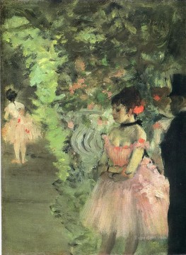 舞台裏のダンサーたち 1872年 エドガー・ドガ Oil Paintings
